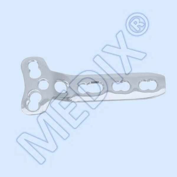 CODE-136 <br>PLACA DE SOPORTE EN 'T' DE BLOQUEO SEGURO DE 4,5 mm / 5,0 mm