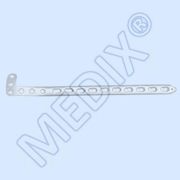 CODE-144 <br>PLACA TIBIAL PROXIMAL DE BLOQUEO SEGURO DE 4,5 mm / 5,0 mm, LATERAL