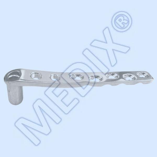 CODE-147 <br>PLACA DCS LC DE BLOQUEO SEGURO DE 95° DE 4,5 mm / 5,0 mm